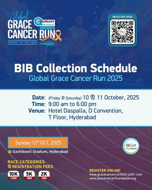 Bib Distribution Schedule